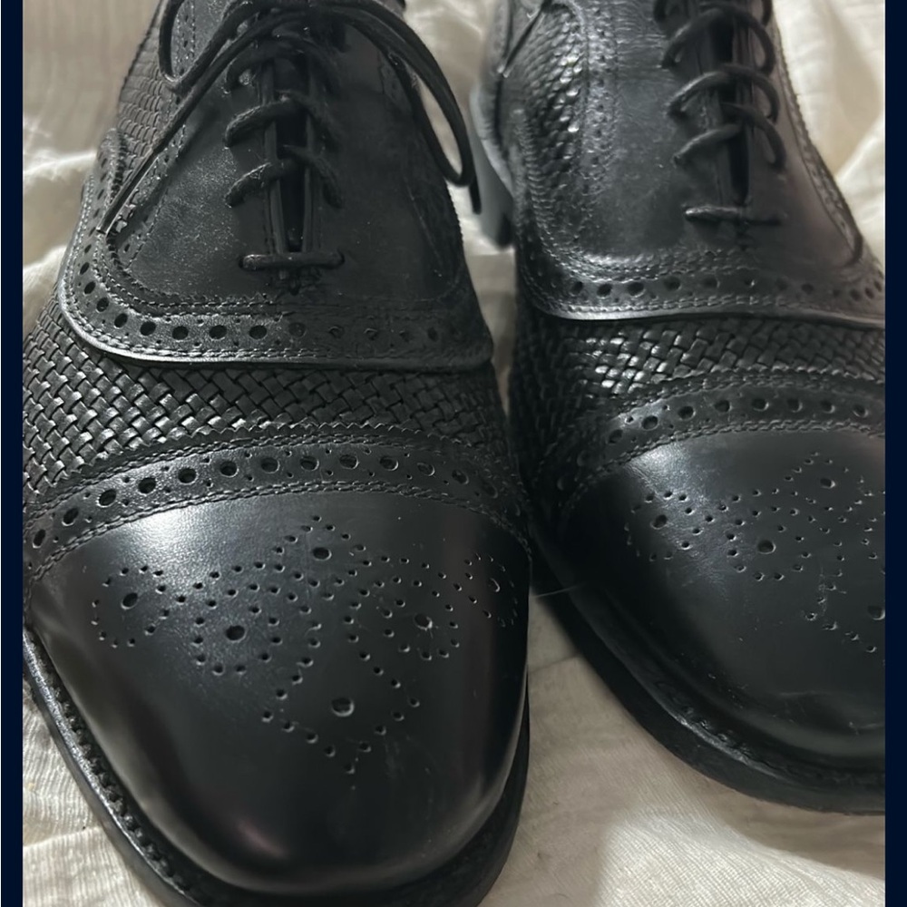 Classic Black Men's Dress Shoes